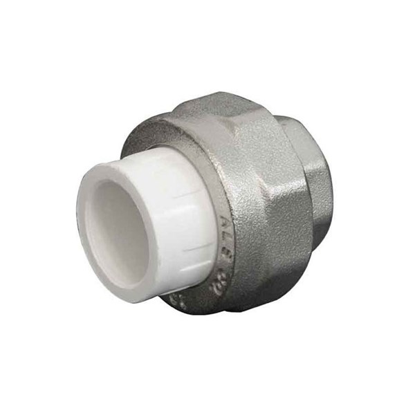 Metal bushing bobbin nut for polypropylene pipe decoration