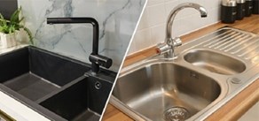 سینک گرانیتی بخرم یا استیل؟