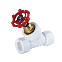 شیرفلکه دوسر جوش 45 درجه آذین لوله مدل پلی پروپیلن