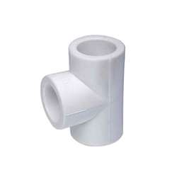 سه راهی تک لایه آذین لوله مدل پلی پروپیلن