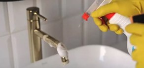 نحوه تمیز کردن شیرآلات طلایی