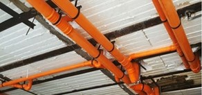 راهنمای لوله کشی زیرسقفی فاضلاب