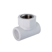 سه راهی بوشن فلزی آذین لوله مدل پلی پروپیلن