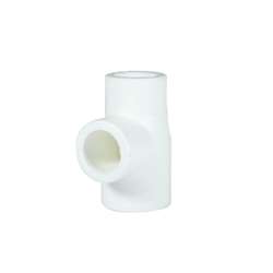 سه راهی تبدیل تک لایه آذین لوله مدل پلی پروپیلن