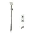 Vivat built-in bathroom faucets, flat model, class 4