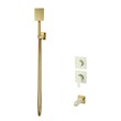 Vivat built-in bathroom faucets, flat model, class 4