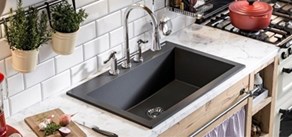 مقایسه سینک گرانیتی با سینک کورین