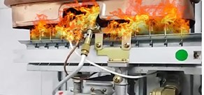 علت روشن شدن انفجاری پکیج و آبگرمکن