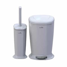 برس توالت و سطل زباله پدالی ورونا