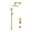 Vivat built-in bathroom faucets, flat model, class 1